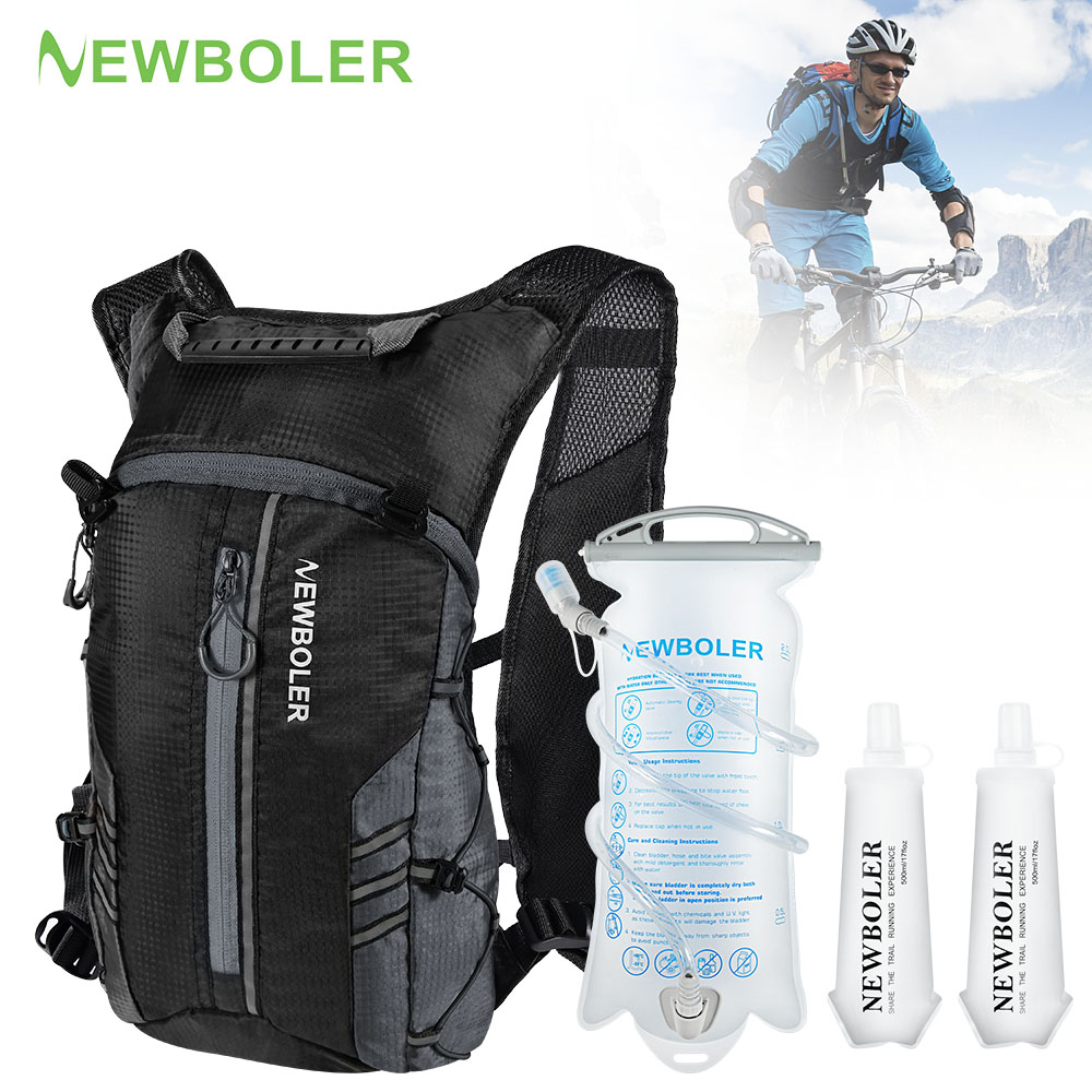 Hydration Vest - Laufrucksackweste mit Trinkbeutel für Wasserflaschen, leichtes