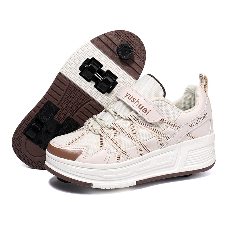 Running Shoes Men - Vierärmelige, automatisch einziehbare, unsichtbare, vierärmelige, begehbare