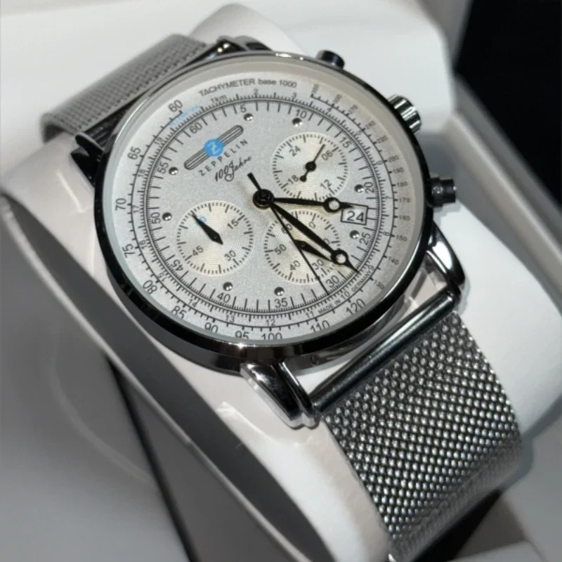 Running Watch - Neue Mode Casual Luxus Zeppelin Drei-Augen