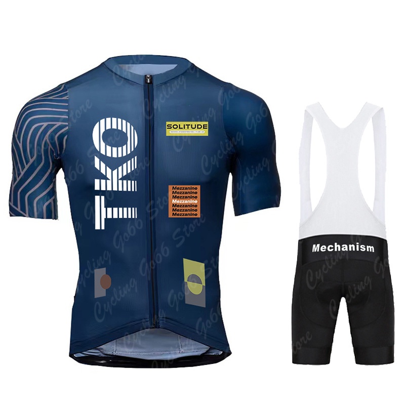 Race Bib - Herren Kurzarm-Radtrikot-Set und Trägerhose – Profi-Rennradbekleidung