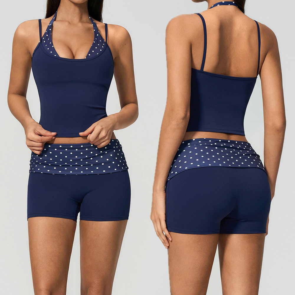 Polka Dot Damen-Top mit Träger – Running Belt Bewertung und Preis