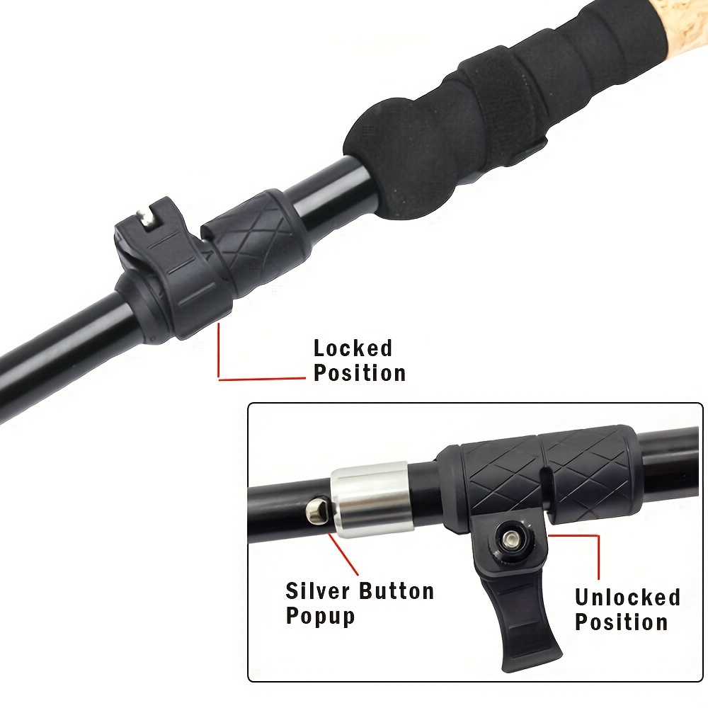 Ultrastarke Trekking-Wanderstö – Trekking Pole Carbon Bewertung und Preis